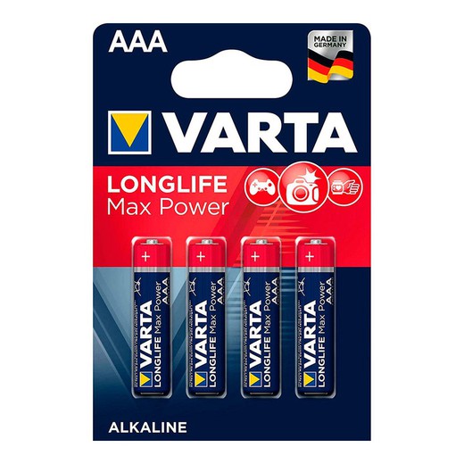 Batterie Varta max tech aaa (blister 4 piles)
