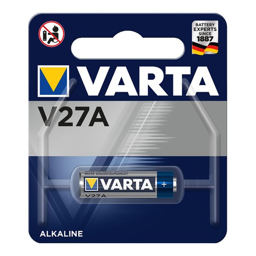 Bateria Varta v27 a 12v blister 1 unidade