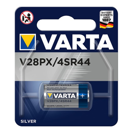 Varta batterie v28 px 6.2v blister 1 unité