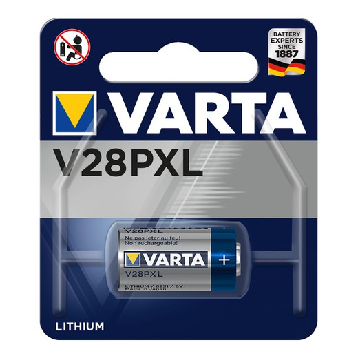 Varta batterie v28 pxl 6v blister 1 unité