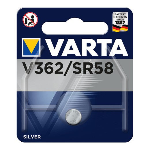 Bateria Varta v362 1.55v blister 1 unidade