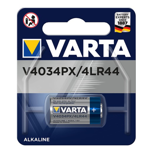 Batterie Varta v4034 px 6v blister 1 unité