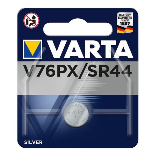 Varta batterie v76 px 1.55v blister 1 unité