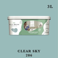 Pintura ally brush interior clear sky 3l