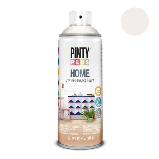 Pintura en spray pintyplus home 520cc white milk hm112