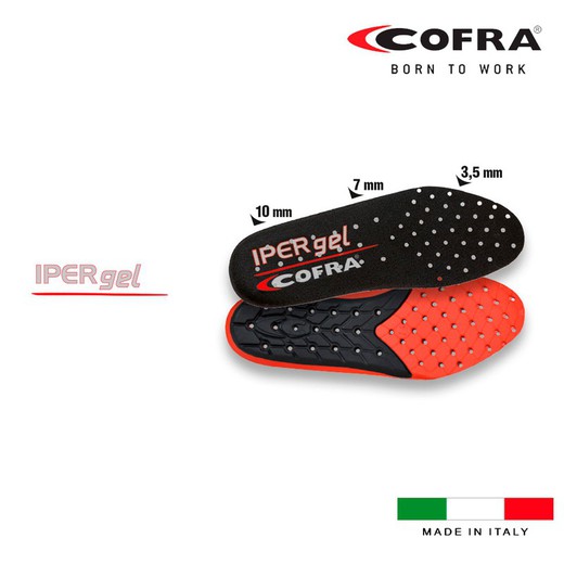 Plantilla iper gel talla 39 cofra