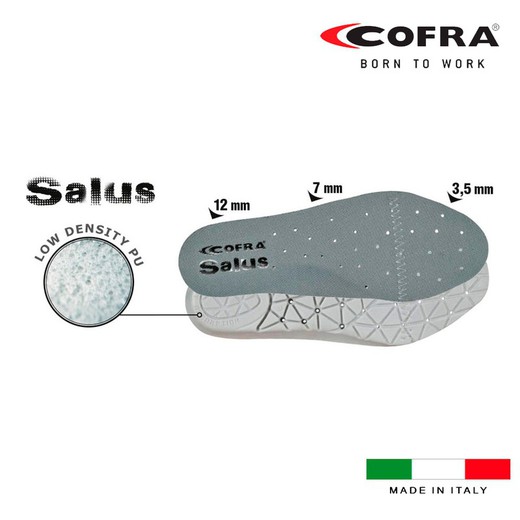 Plantilla salus en poliuretano talla 36 cofra