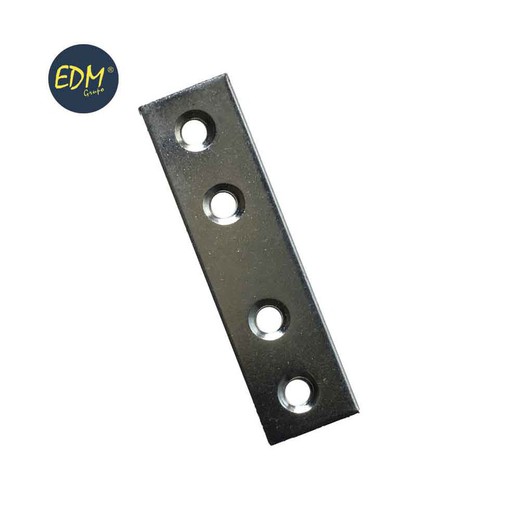 Placa zincada 40x16x1,5mm