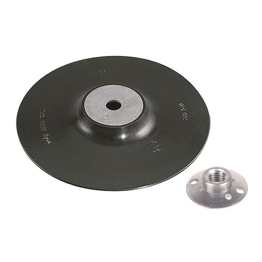 Plato abrasivo ws con tuerca m14, ø 115mm 2450000 wolfcraft