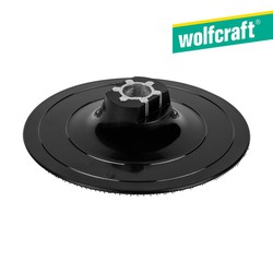 Plato para lijar de adherencia con rosca m14 ø115 2281000 wolfcraft