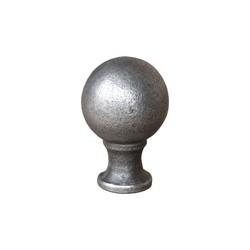 Bouton boule antique 25mm hº