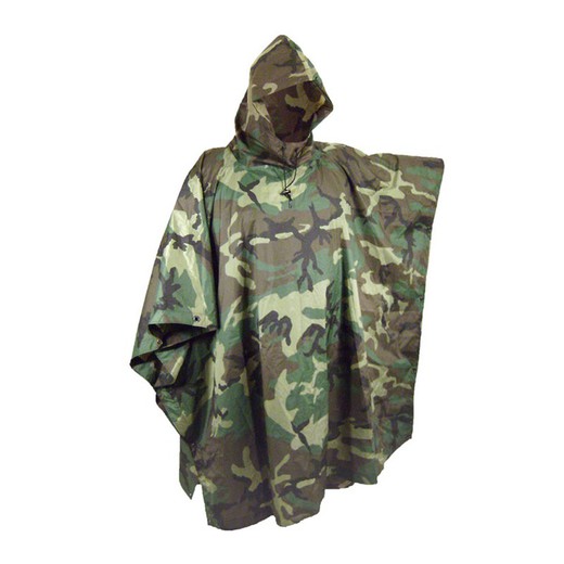 Poncho camouflage spécial chasse