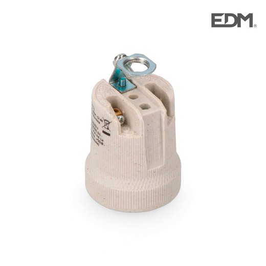 Douille en porcelaine e-27 edm