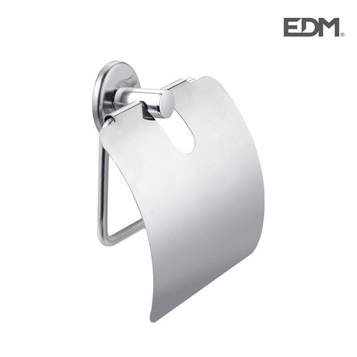 Porta-rolos higiênicos - com tampa - (embalado) - edm