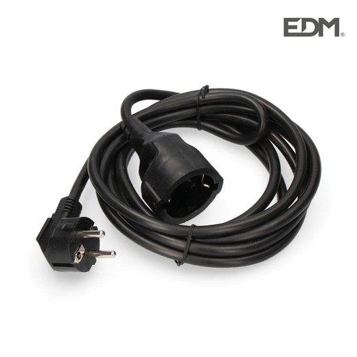 Mangueira de extensão 3x1,5 t / tl 2mts edm preto