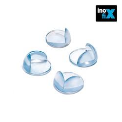 Protecteur de bord transparent (blister 4 unités) inofix