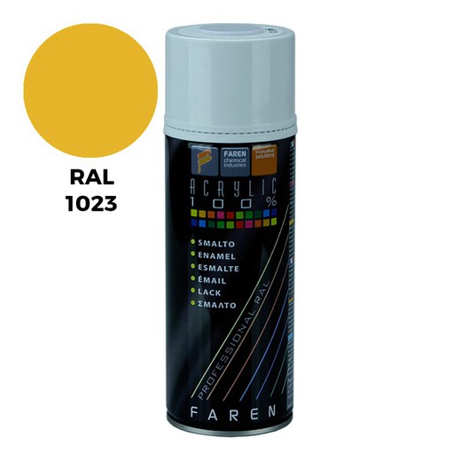 Ral 1023 tráfego amarelo 400ml