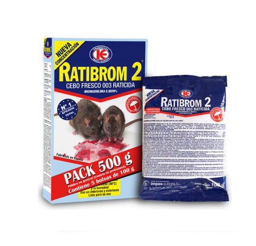 RATIBROM 2: Pack de 500g (5 bolsas de 100 g)