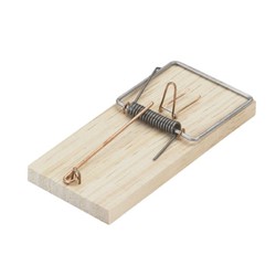 Table piège à souris nº1 (blister 2 unités) 11x4,8x1,2cm