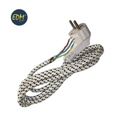 Recambio cable plancha 3x0,75 1,8m edm