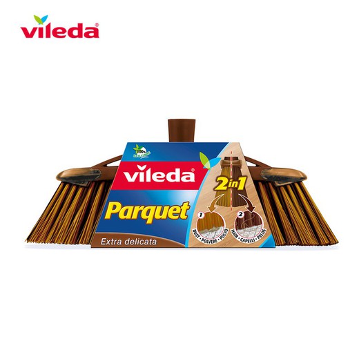 Balai de remplacement parquet 2 en 1 133580 vileda