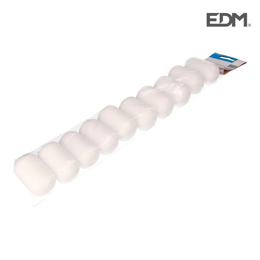 Recharge mini rouleau éponge 50mm 10pcs edm