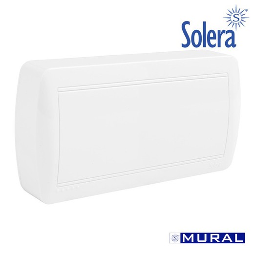 Registro doble de empalme y derivacion 148x72x28mm s. Mural solera mur64u