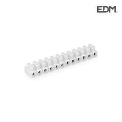 Regleta conexion de 2,5mm a 4mm blanca