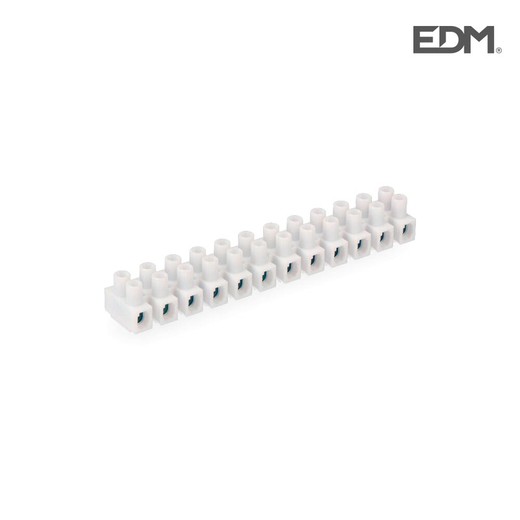 Barrette de raccordement de 4mm à 6mm blanc