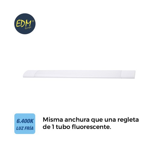 Faixa eletrônica led 20w 1900 lumens 59cm 6.400k luz fria edm