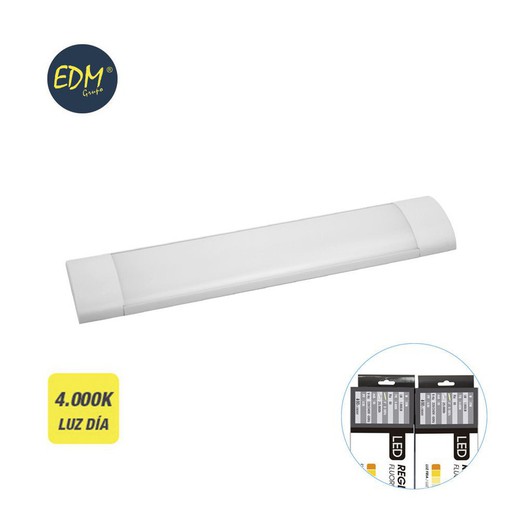 Regleta electronica led 48w 121cm 4.000k luz dia 4200 lumens edm