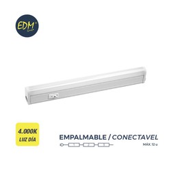 Bande électronique led 7w 550 lumens 52cm 4.000k lumière du jour edm