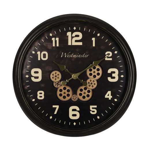 Reloj pared gran tamaño con maquinaria rotativa ø60cm