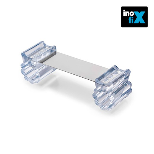 Arrêtoir de porte souple transparent (blister) inofix