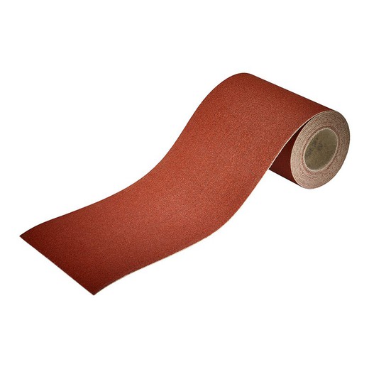 Rollo de papel abrasivo adhesivo, grano 120, 4 mx115mm 1741000 wolfcraft