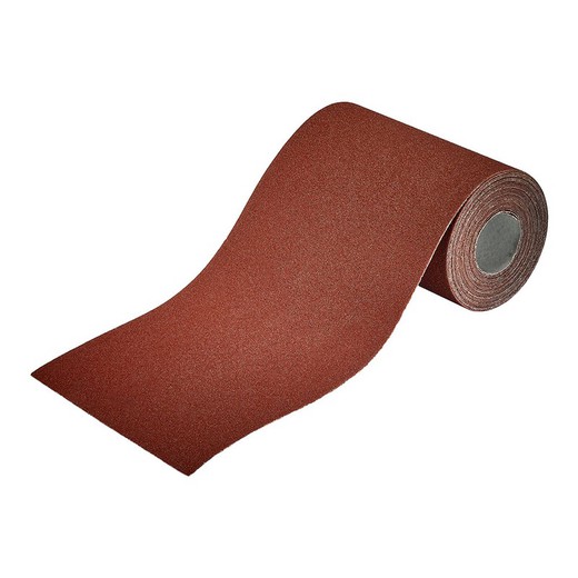 Rollo de papel abrasivo de grano grano 80, 5 mx115mm 1772000 wolfcraft