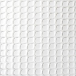 Rouleau de maille légère cadrinet blanc 1x25mts 4,5x4,5mm