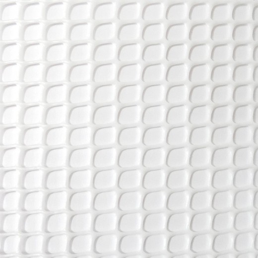 Rolo de quadro de malha leve branco 1x25mts 4,5x4,5mm