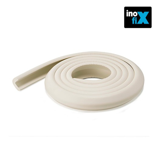 Rollo protector de cantos acolchado 2mts blanco (blister) inofix