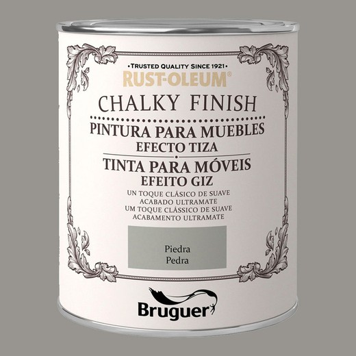 Rust-oleum chalky finish mueble piedra 0,75l 5397555 bruguer