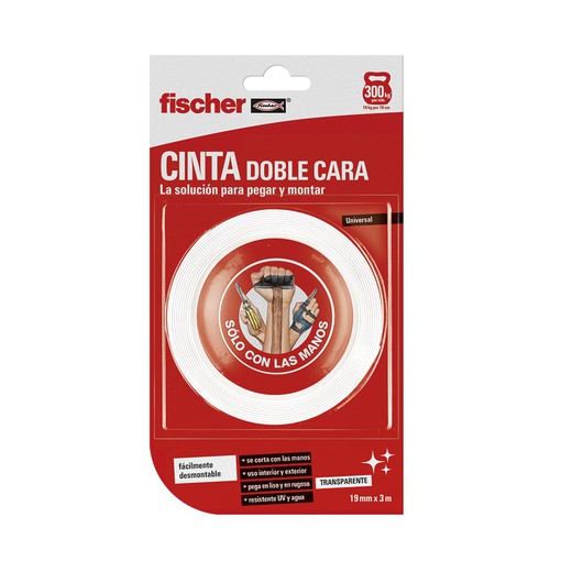 Sclm fischer fita dupla-face