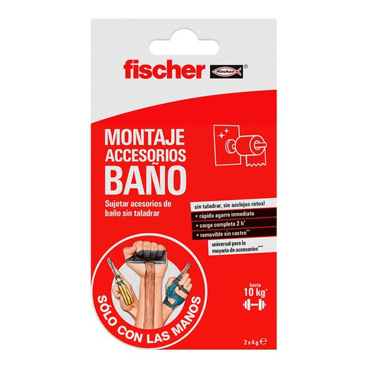 Sclm montaje accesorios baño fischer