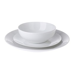 Servicio de mesa de 12 piezas platos + cuencos