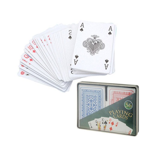 Placez 2 jeux de cartes