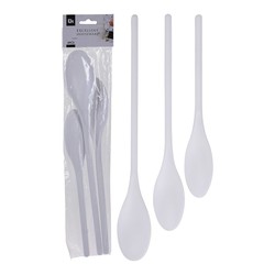 Set 3 cucharas plastico varios tamaños