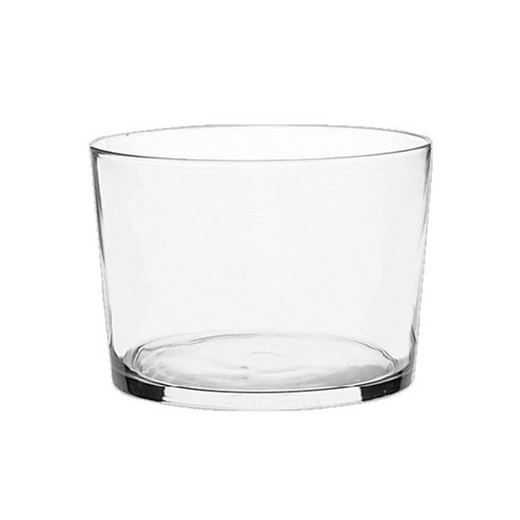 Set 6 vasos de agua apilables modelo bodega 24cl