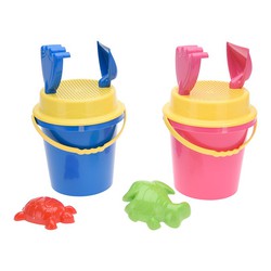 Set cubo infantil playa 5 accesorios