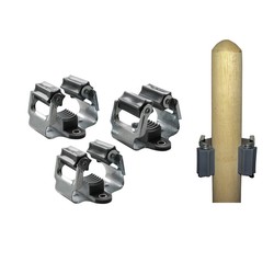 Set de 3 soportes para escoba