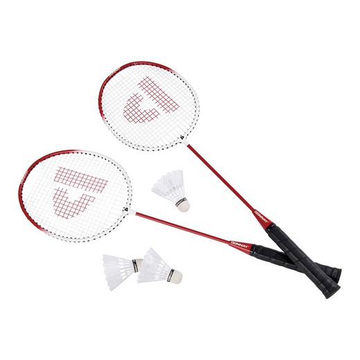 Conjunto de 6 peças de badminton