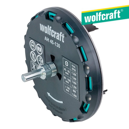 Sierra de corona ajustable ah 45-130 5978000 wolfcraft